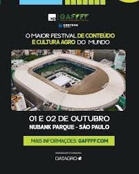 GAFFFF 2026 TRANSFORMA O NUBANK PARQUE NO MAIOR EPICENTRO GLOBAL DE INOVAÇÃO.